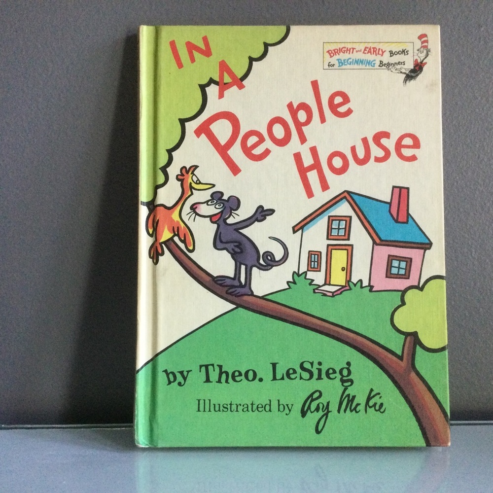 1970’s Kids Book In A People House